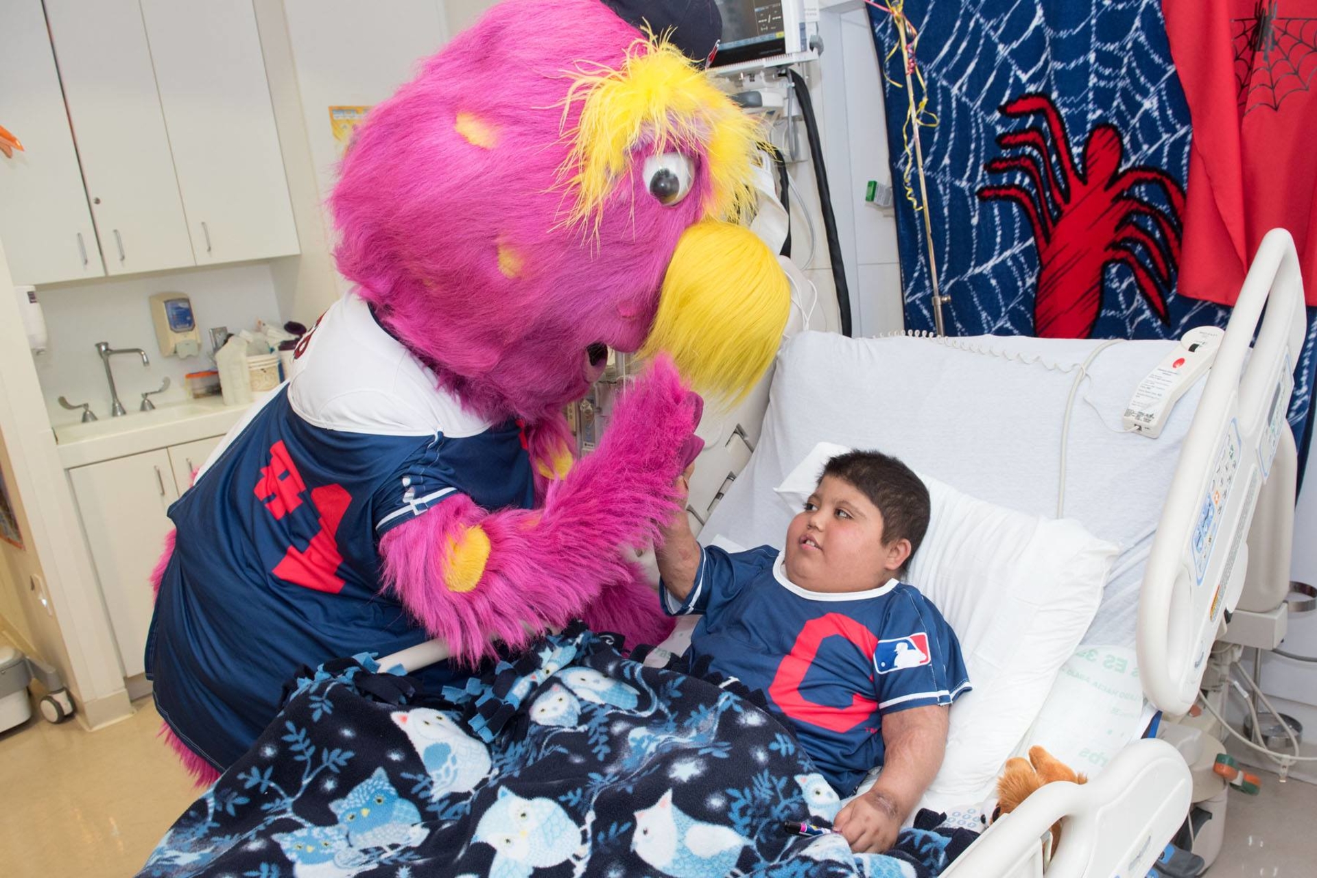 Slider Mascot Cleveland Clinic Indians Starlight Gown