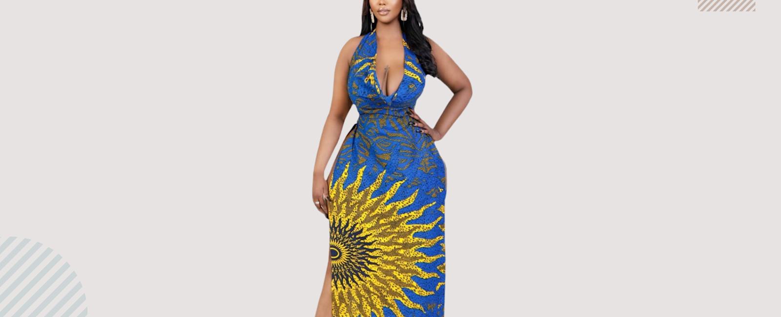 Dress designs for plus size women hotsell