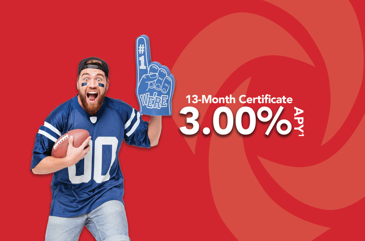 Score a FANtastic rate in September on a 13-month certificate.