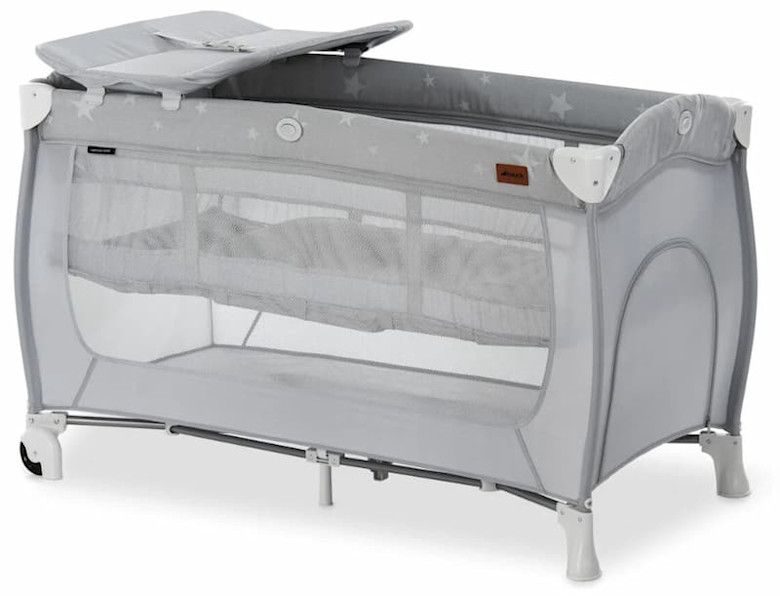 Hauck Sleep N´Play Reiseseng, Grey Stars