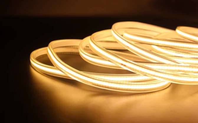 5 m. Vanntett COB LED Strip