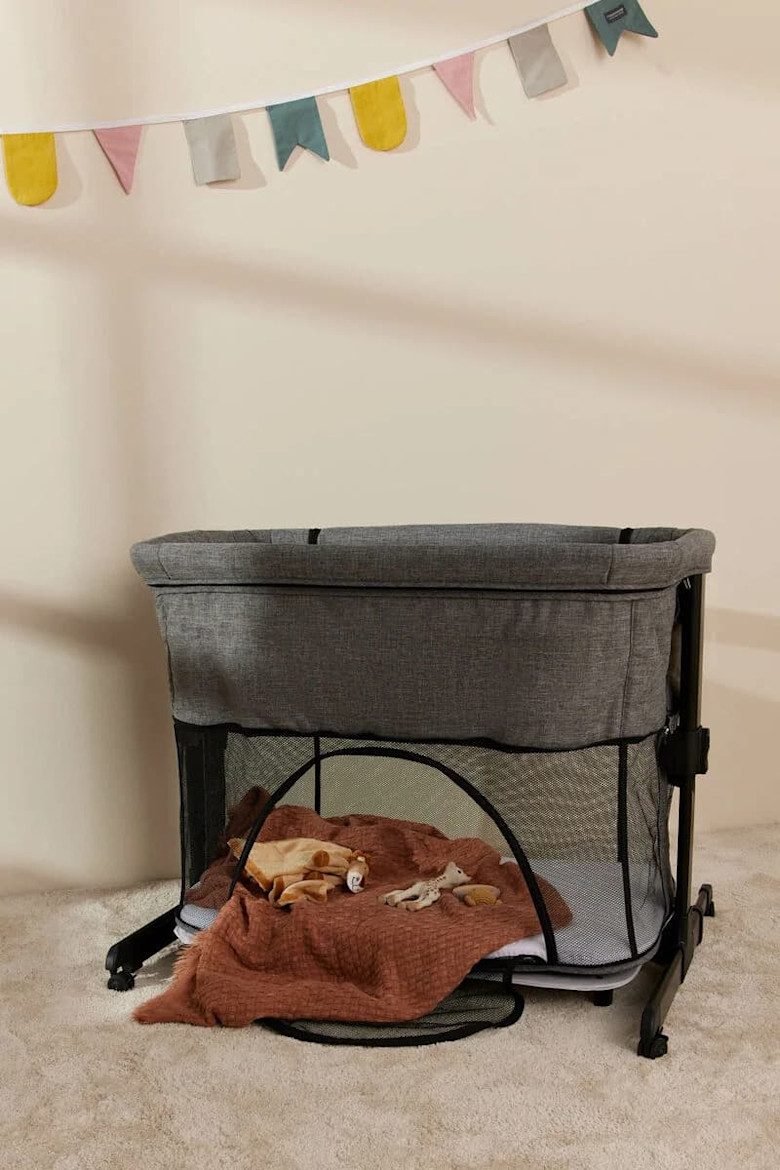 JLY Future Bedside Crib, Grå