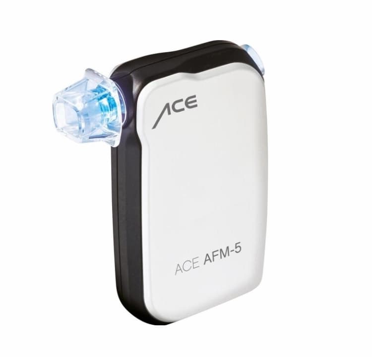 ACE AFM-5 Alkoholtester Hvit 0 til 4 â° Visning via smartphone