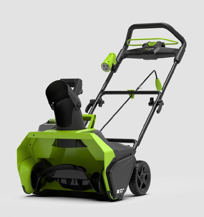Greenworks elektrisk snøfres