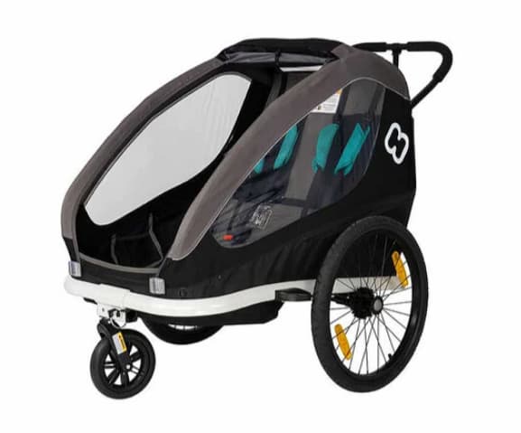 Hamax Traveller Sykkelvogn, Black/Grey