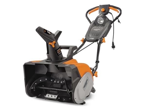 Kraftig elektrisk snøfres fra Daewoo med 2000W motor og 51 cm arbeidsbredde
