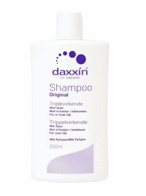 Daxxin Shampoo mot flass, m/parfyme 250 ml