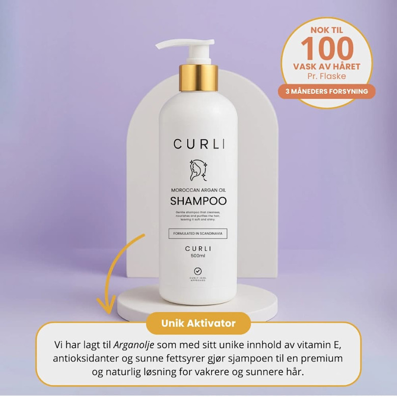 CURLI Argan Oil Shampoo