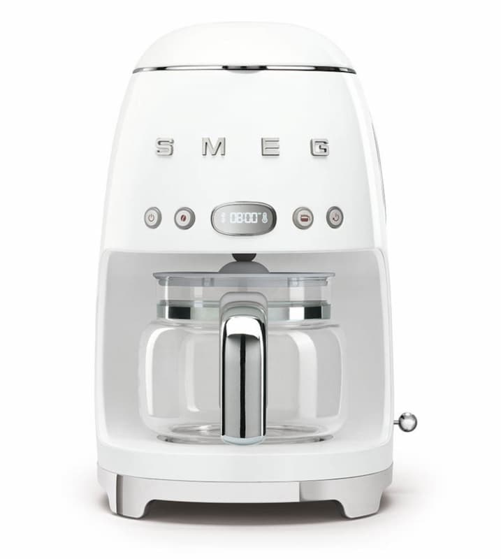 Smeg Retro kaffemaskin, DCF02WHEU