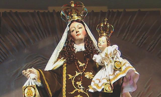 Neuvaine au Cœur Immaculé de Marie - Jour 8  - La Vierge de Fatima portant l'enfant Jésus