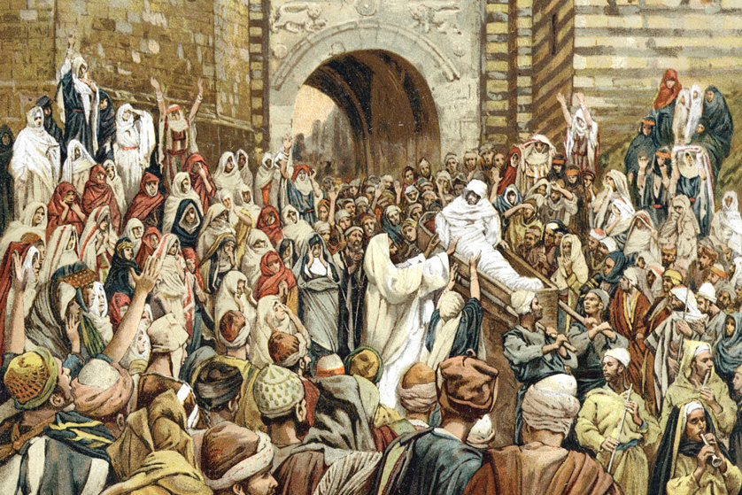 Lectures de l'Evangile du jour de février 2020 Le-ressuscite-de-naim