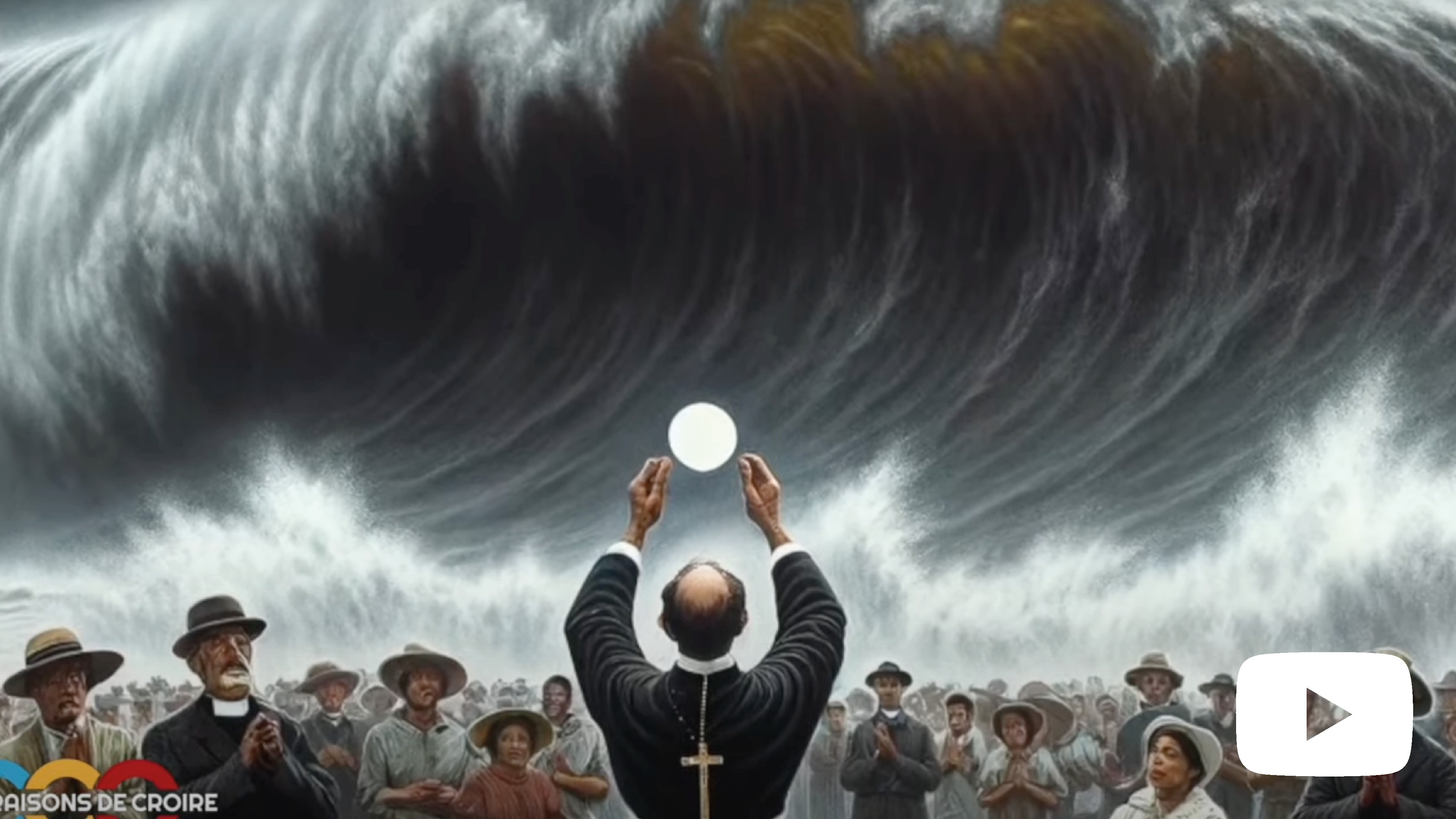 Découvrir Les Miracles Eucharistiques Spectaculaires – Une Hostie arrête un tsunami !