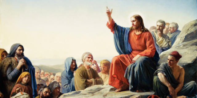 Lectures de l'Evangile du jour de Septembre 2021   SermonMontagne1-jesus-sermon-mount-Carl_Bloch-libre_de_droitGIMP