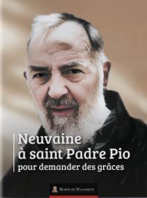 Padre Pio - Livret neuvaine - photo saint Padre Pio