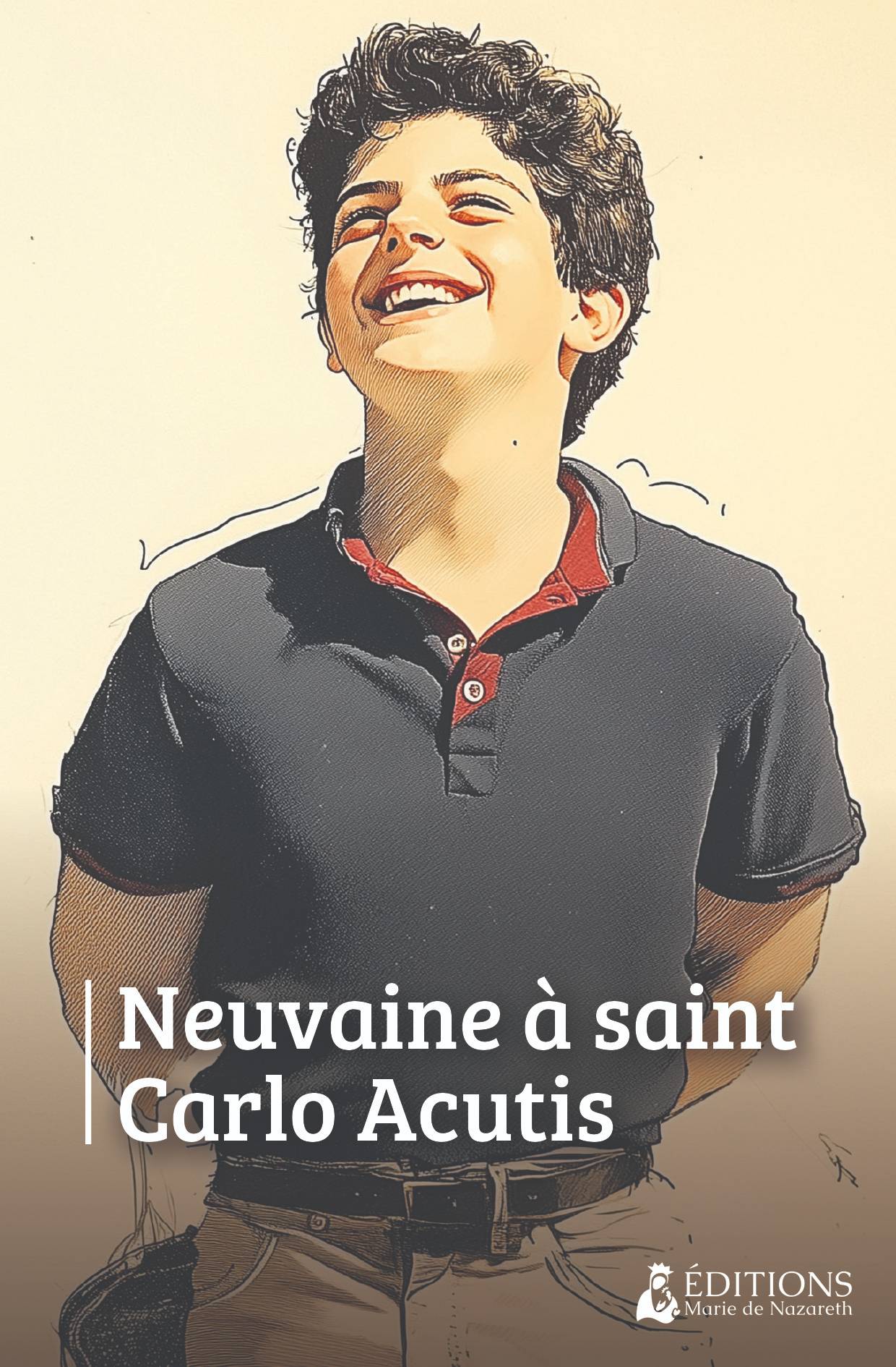 Saint Carlo Acutis - Livret neuvaine - Dessin de Carlo Acutis