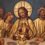 Neuvaine au Précieux Sang - jour 1 - Jésus avec les douze, lors de la Cène 