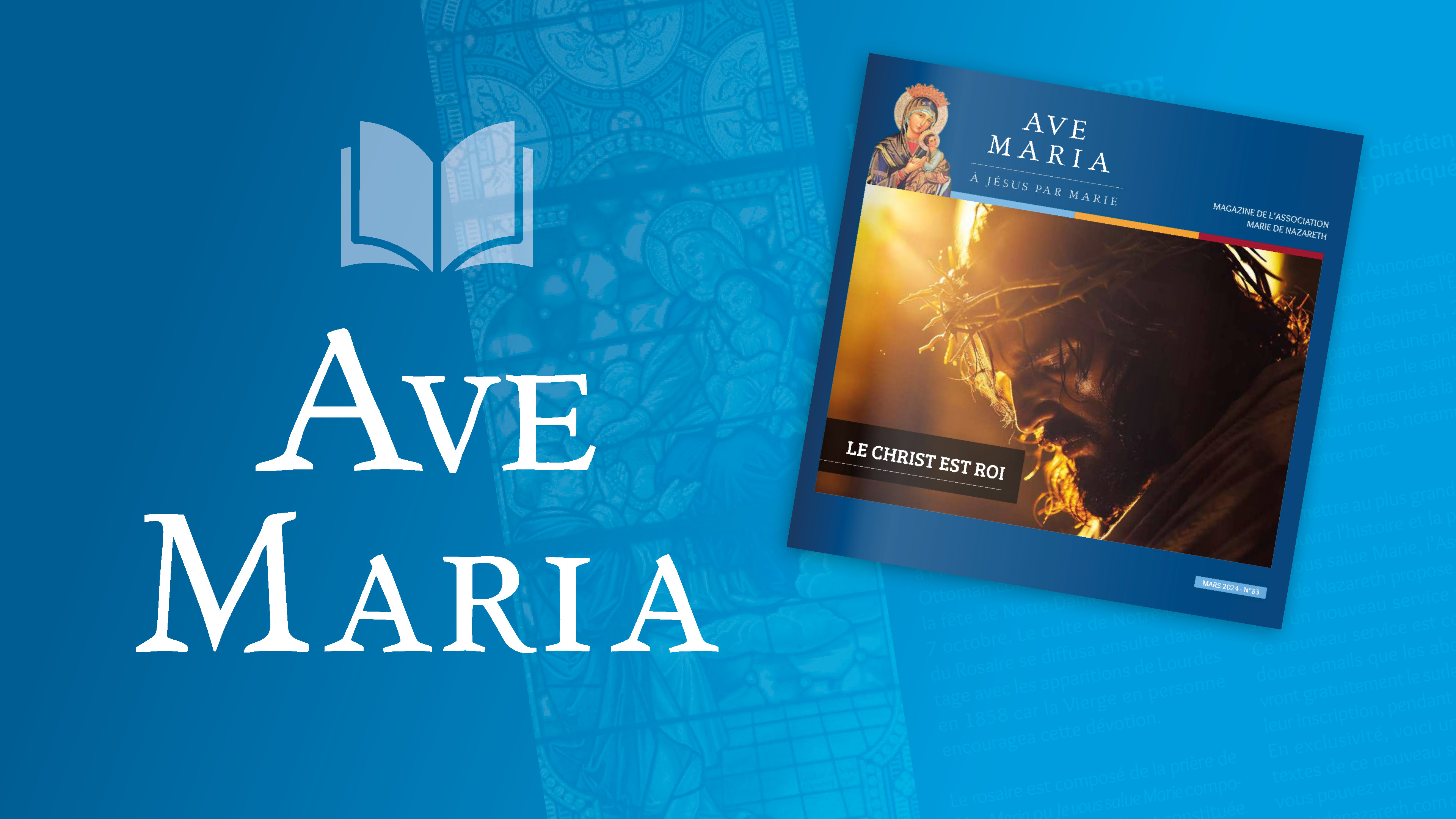 Découvrir Magazine AVE MARIA – Le magazine missionnaire qui booste votre foi