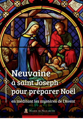 Neuvaine de l'Avent - Le livret - vitrail de la Nativité