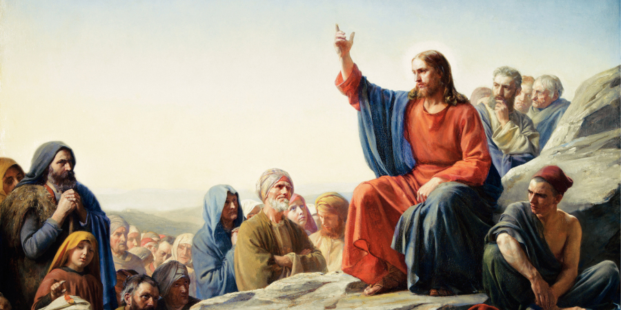 Lectures de l'Evangile du jour de mars 2020  Jesus-sermon-mount-Carl_Bloch-libre_de_droitGIMP