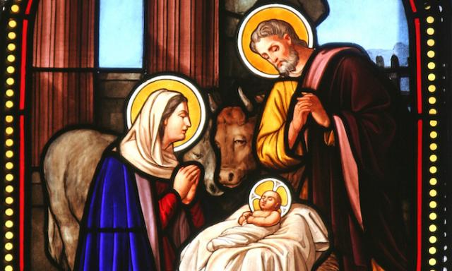 Neuvaine à saint Joseph - Jour 2 - Vitrail de la Nativité