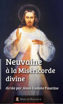 Miséricorde Divine - Livret Neuvaine - Tableau de Jésus Miséricordieux