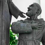 Neuvaine à Padre Pio - Jour 5 - Notre Dame et Padre Pio - Statue