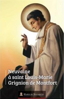 Neuvaine à saint Louis Marie Grignion de Montfort - Livret - st Louis-Marie prêche