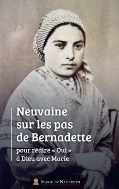 Neuvaine à sainte Bernadette - Livret - Sainte Bernadette assise - photo