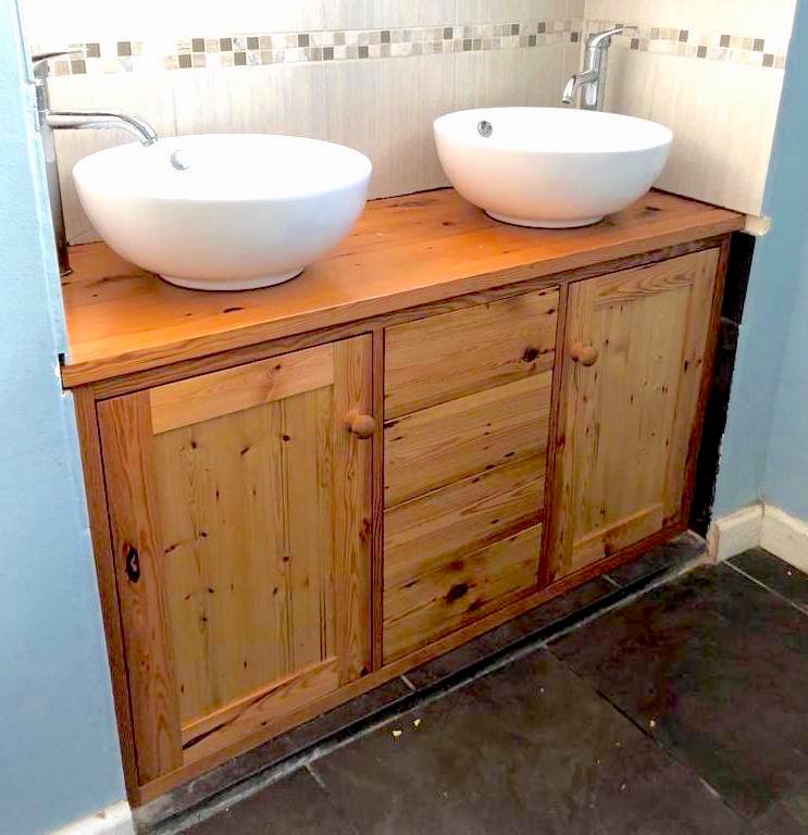 Oregon bathroom sink cabinet