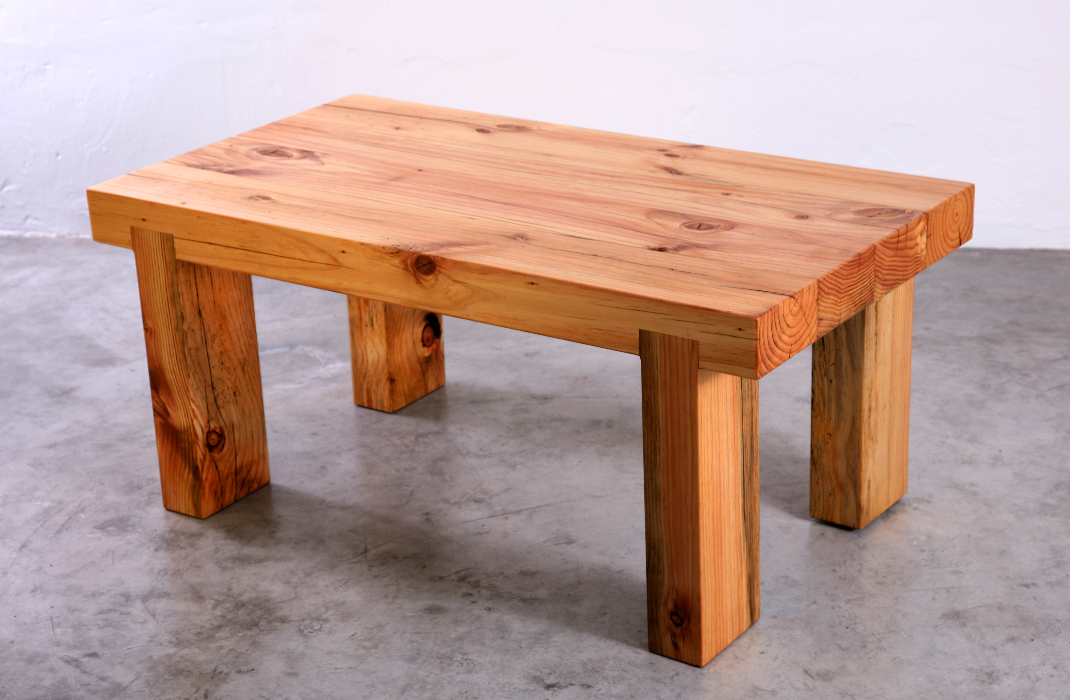 Chunky Pine coffee table