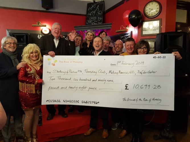 Rose Of Mossley Cheque