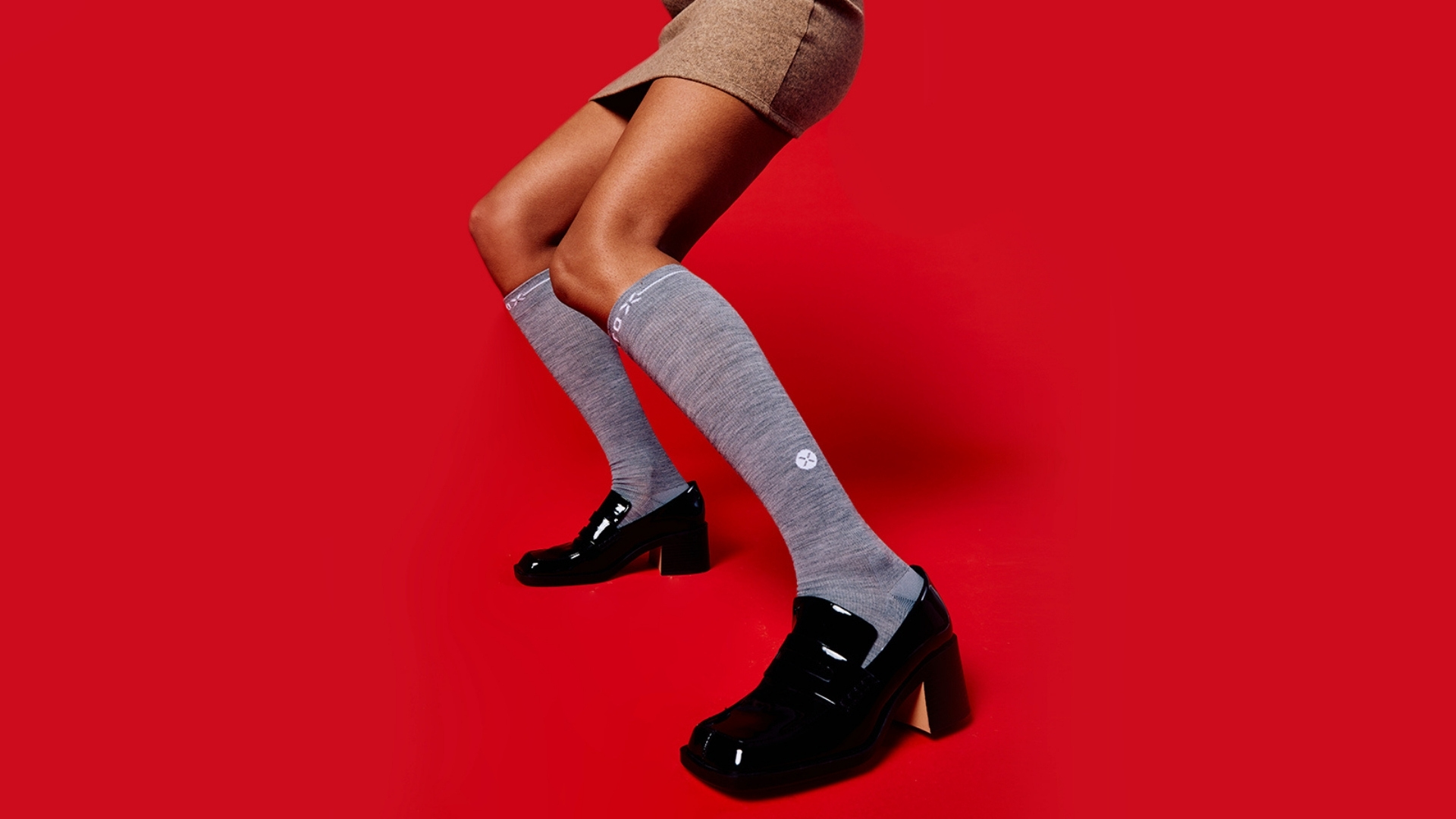 STOX Energy Socks 1 paio Made in Italy Calze comode in lana merino Calze a compressione di prim'ordine per donne in gravidanza Riduce il gonfiore Sollievo per le gambe nervose 