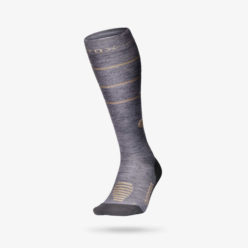  Outdoor Socks Women - Grey / Beige