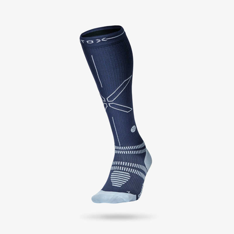 Sports Socks Women - Blue / Light Blue