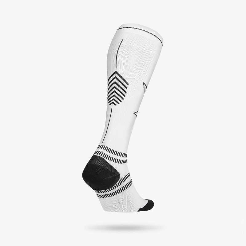 Sports Socks Unisex White Black 3