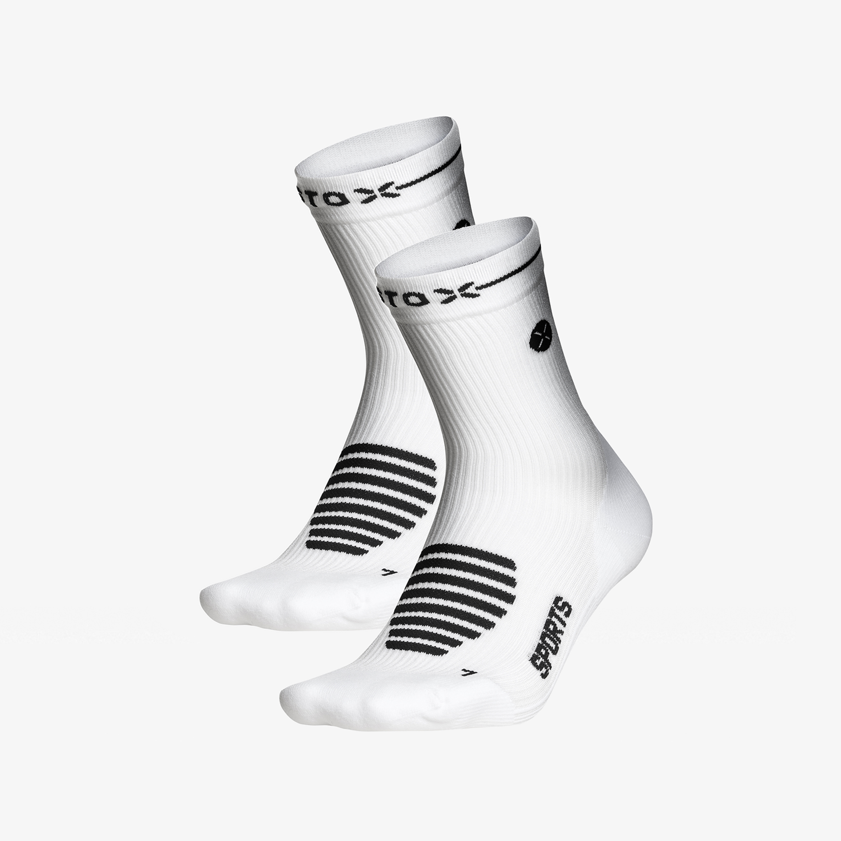 Verletzungen Vorbeugen Laufsocken für Frauen Förderung des Blutflusses STOX Energy Socks Bequeme High-Tech Kompressionsstrümpfe Feuchtigkeitsableitung Blau / Rosa 