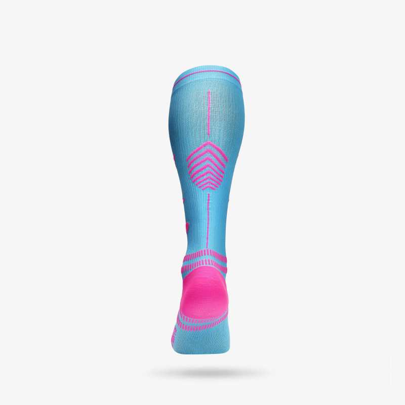 Sports Socks Women - Bright blue / Pink - 2