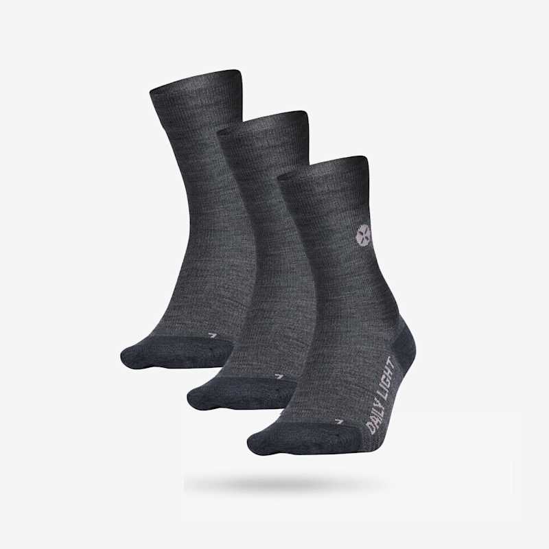 Daily Light - Women - Mid Grey / Pink - three pack