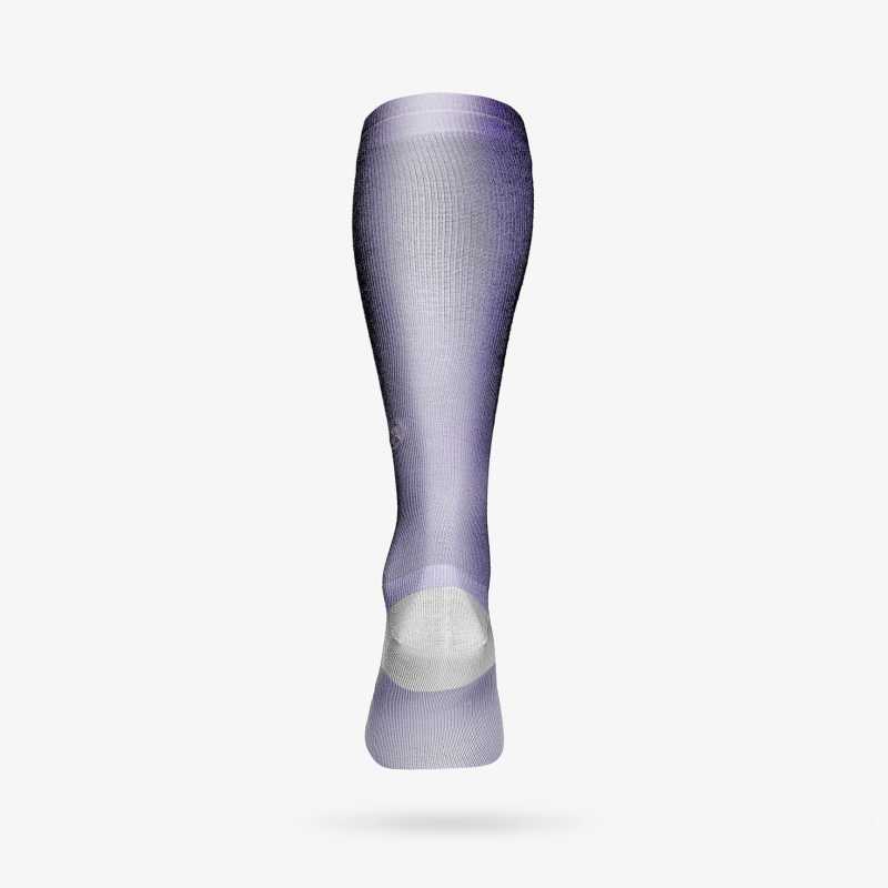 Daily Merino Socks Women - Ice Grey / Lavender - 2 