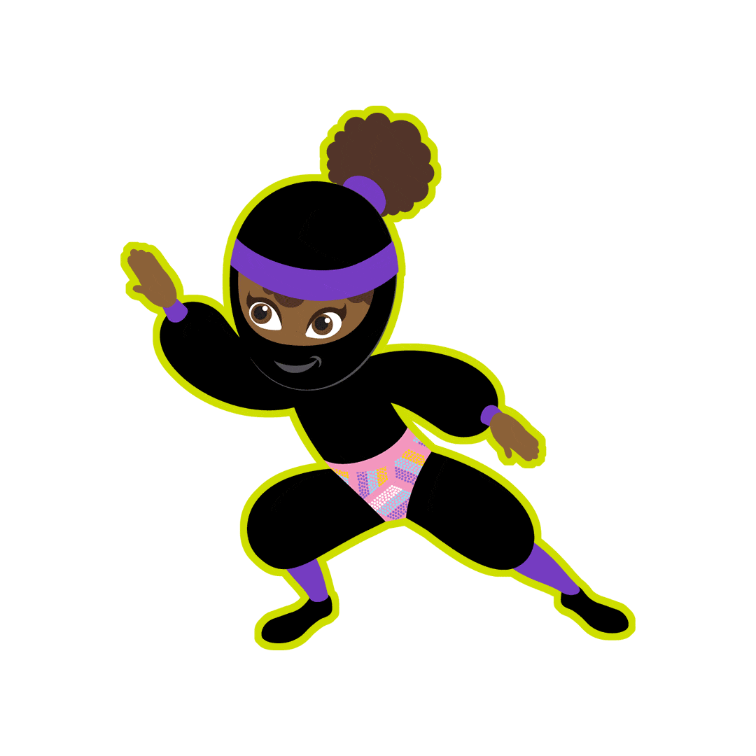 Girl Ninja Sweet Dreams