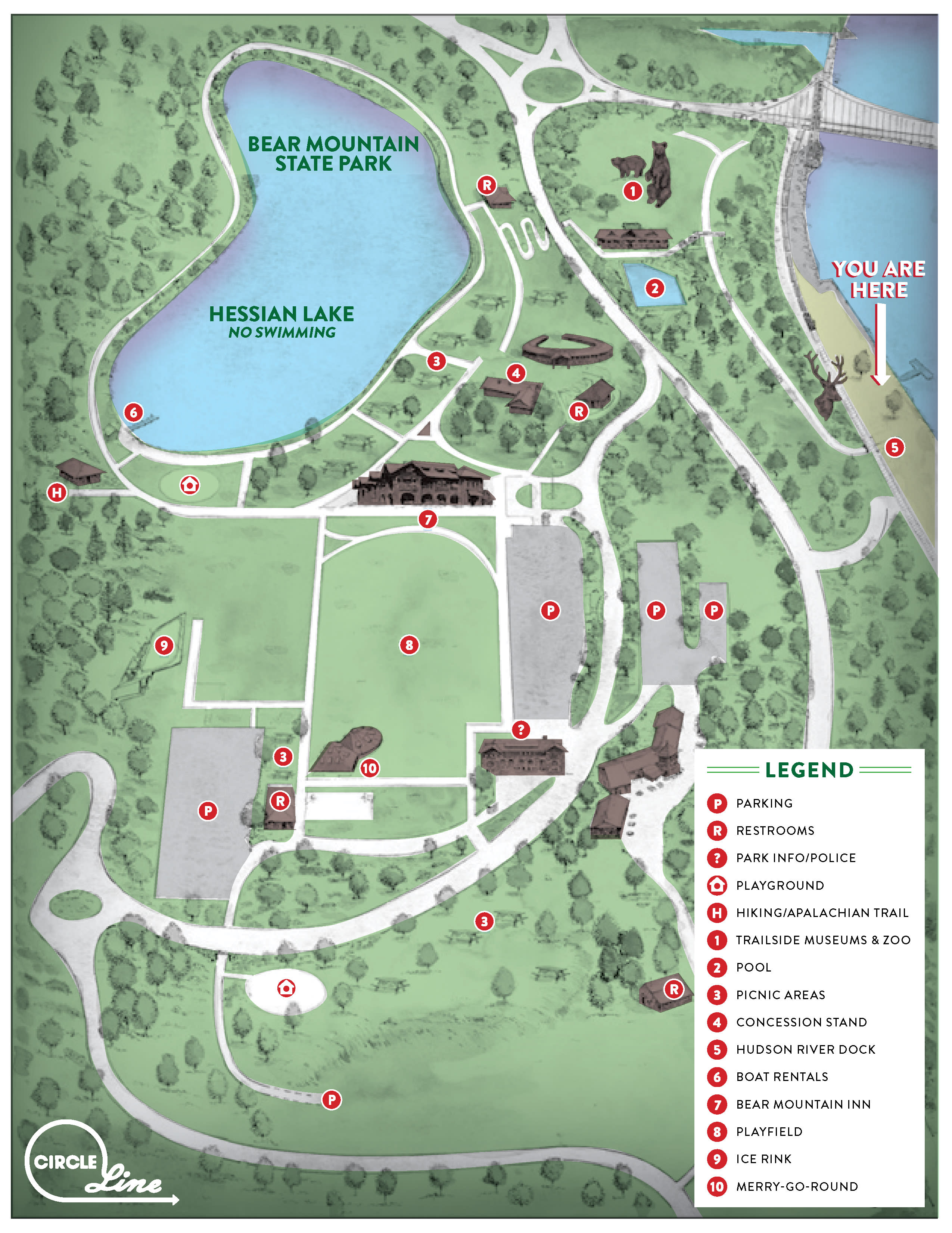 BEAR MOUNTAIN SITEMAP