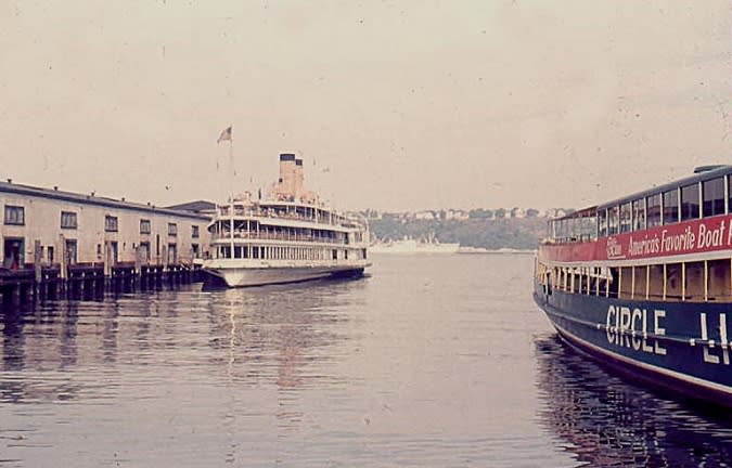 Between Pier 81 and Pier 83 in the 1960s