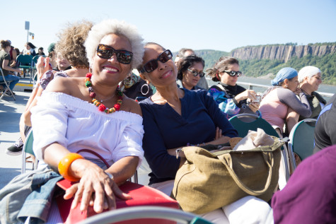 ladies sitting bear mtn