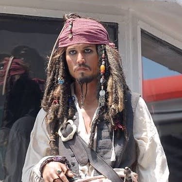 Johnny Depp's Jack Sparrow Wax Figure