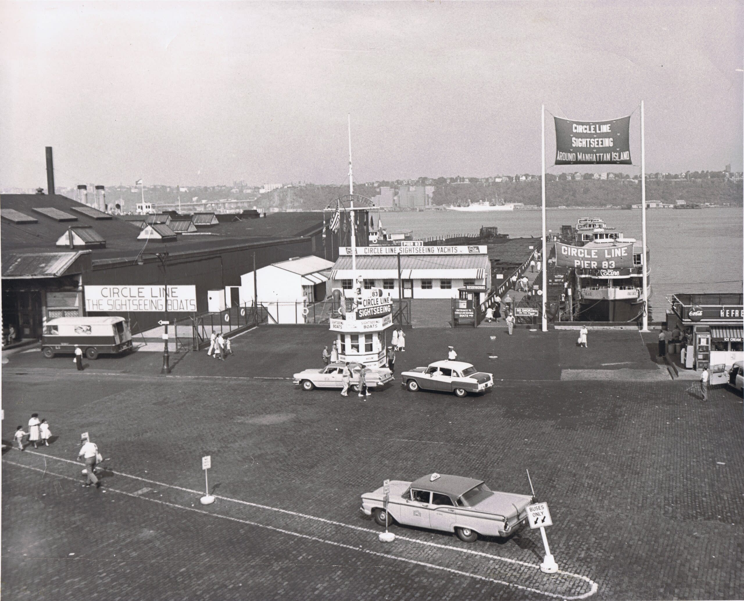 The Circle Line at Pier 83 (1950s)