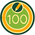 100 Articles Written badge
