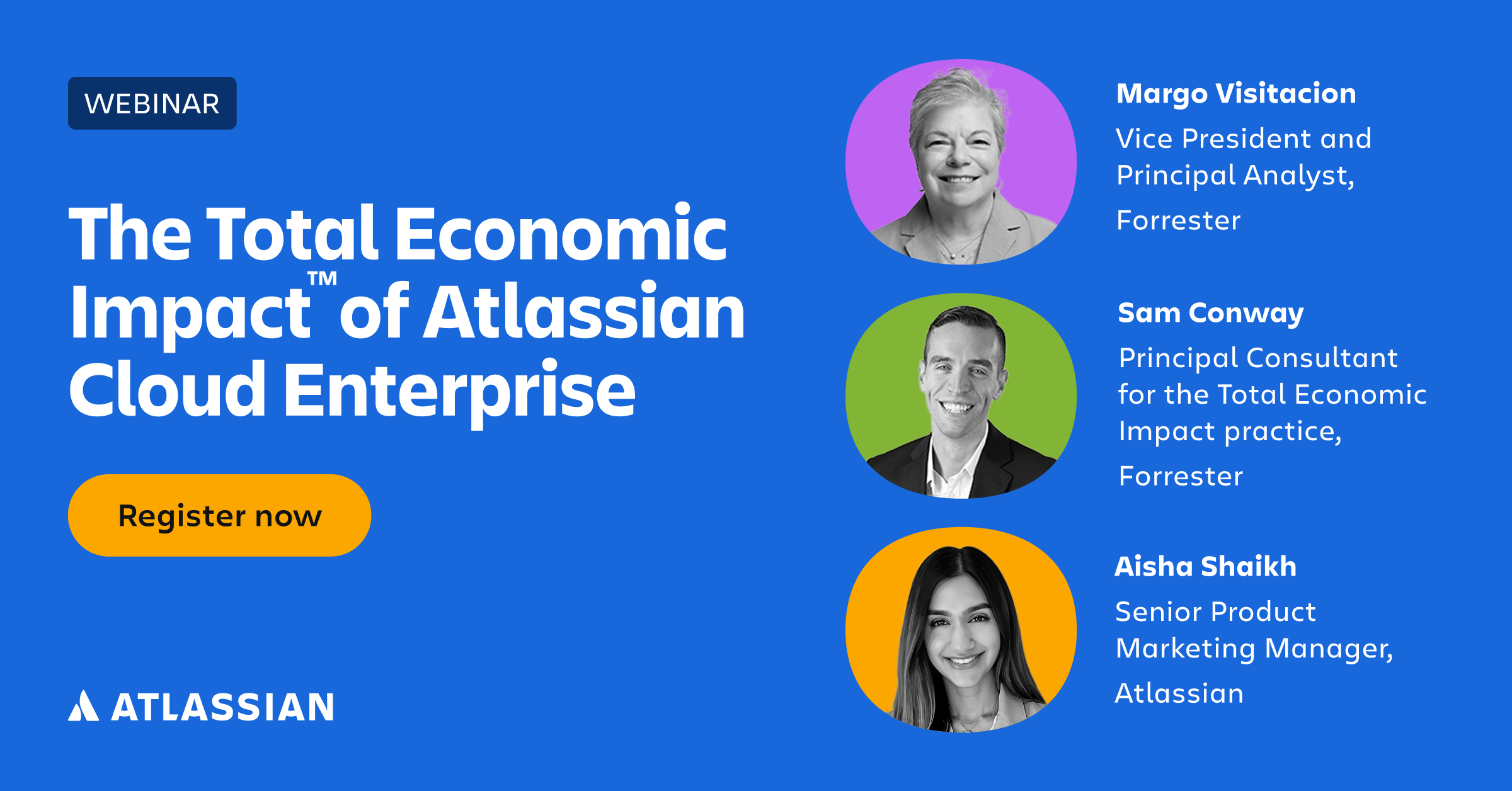 atlassian, total economic impact, webinar, economic impact study, forrester TEI, cloud enterprise, atlassian events, roi study, business outcomes, productivity gains, cost savings, enterprise efficiency, atlassian learning