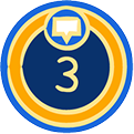 3 Replies Posted badge