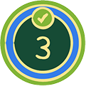 3 Accepted Solutions badge