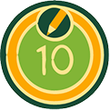 10 Articles Written badge
